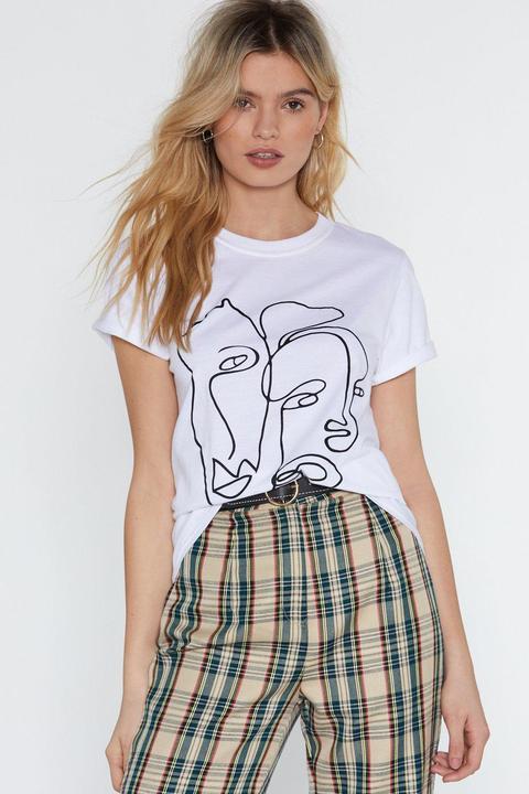 Womens Two Faced Tee