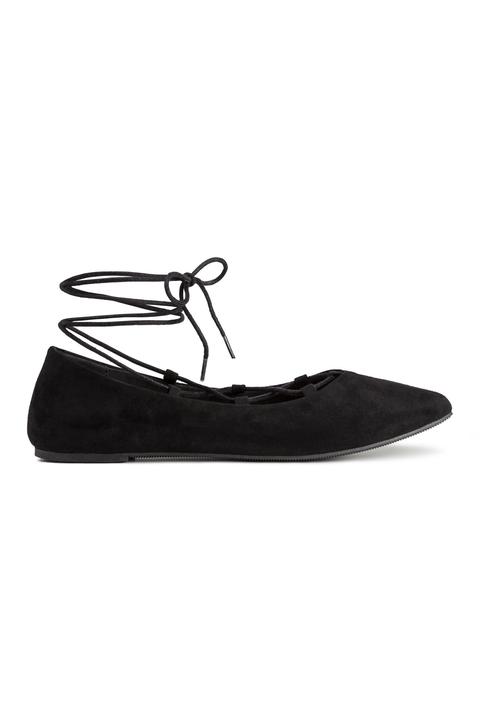 Ballerine Con Lacci