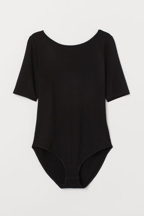 H & M - Body A Costine - Nero