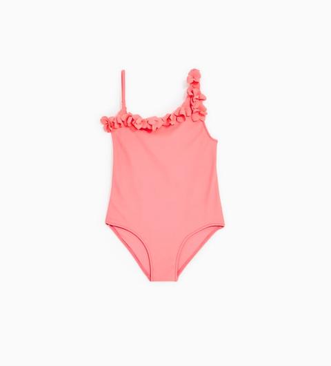 Costume Con Fiori Applicati