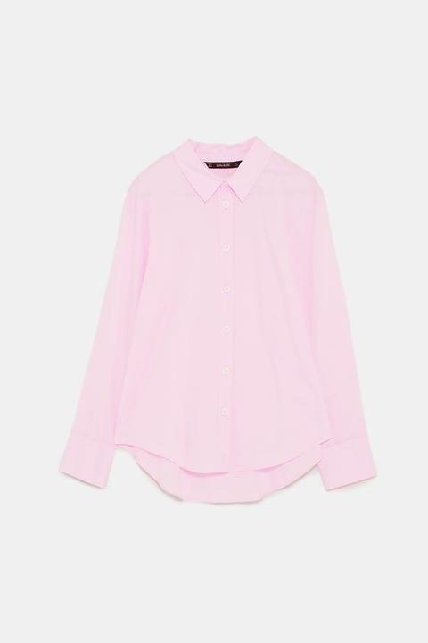 Camicia Con Bottoni A Contrasto