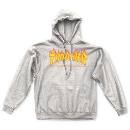 Flame Logo Hood (gray)