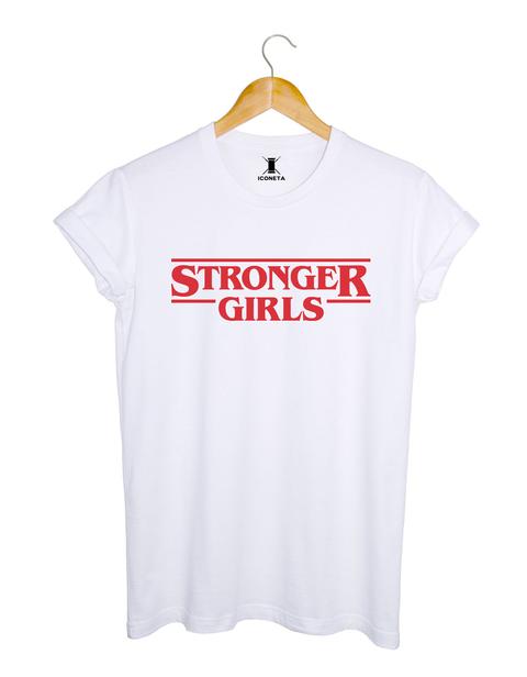 Camiseta Stronger Girls Blanca De Iconeta | Buylevard