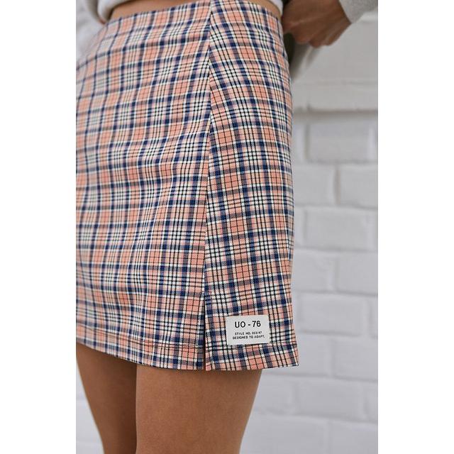 uo gingham skirt