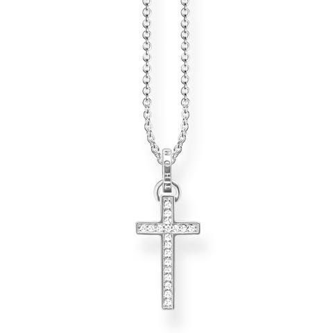 Thomas Sabo Necklace Cross White Ke1653-051-14-l45v