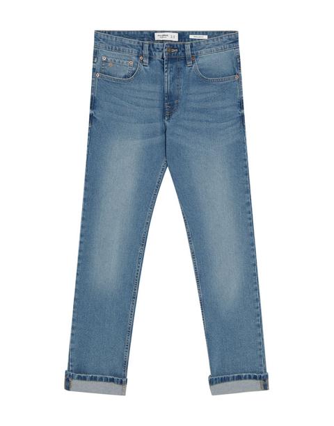 Jeans Regular Comfort Lavado Medio