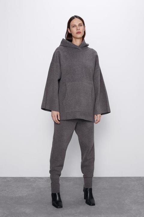 Wool Blend Hoodie