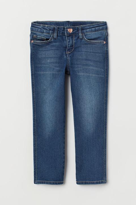 H & M - Slim Fit Jeans - Blu