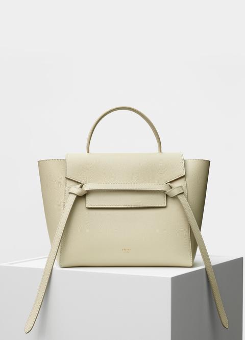 Micro Belt Handbag In Linen Grained Calfskin from CELINE on 21