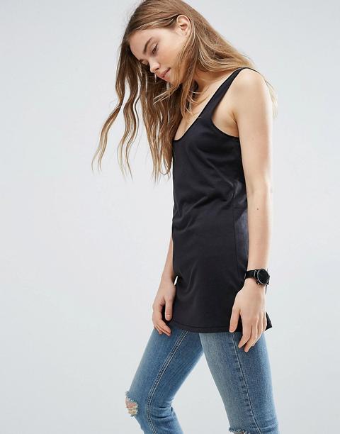 Asos - Canotte Basic Lunghe - Nero