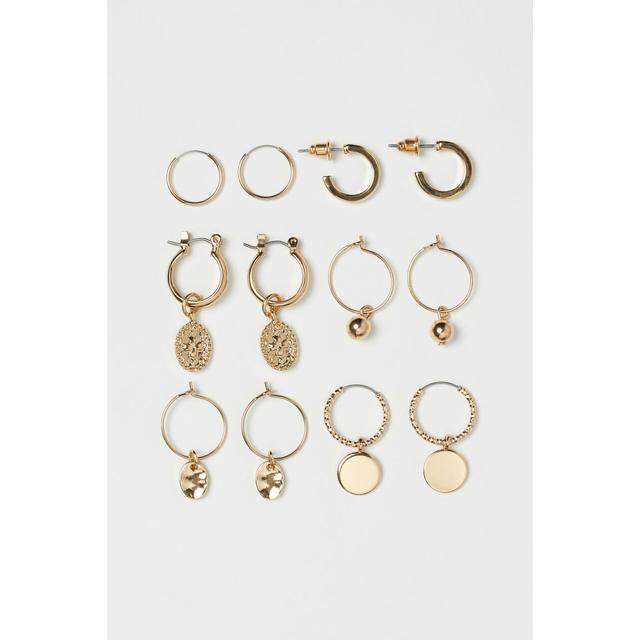 h&m gold hoops