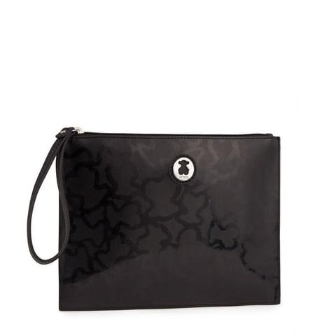 Clutch Kaos Shiny En Color Negro