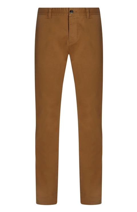 Tobacco Slim Leg Chino