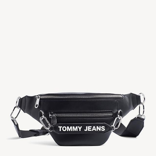 tommy jeans white bum bag
