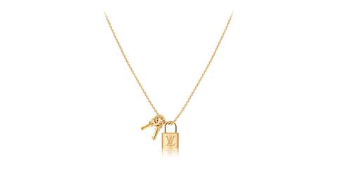 Lockit white gold necklace Louis Vuitton Other in White gold