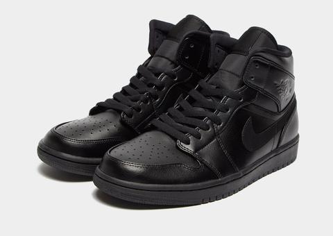 jordan air 1 mid junior black
