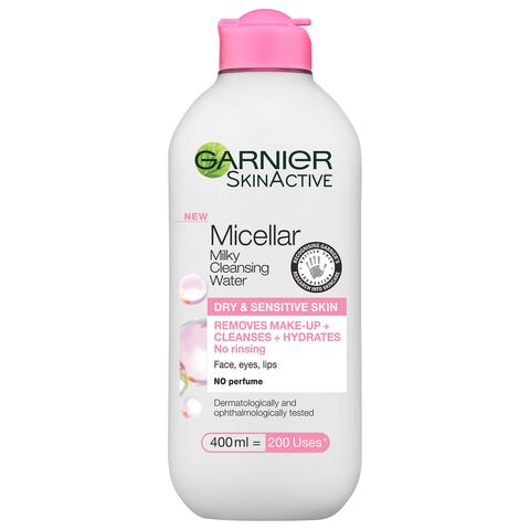 Garnier Micellar Milk Cleansing Water And Makeup Remover 400ml