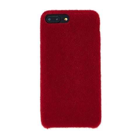 Cover Per Iphone Con Rivestimento In Pelliccia Sintetica