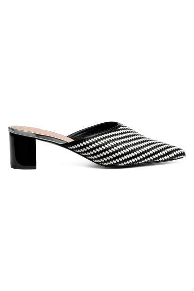 H & M - Sandali Slip-on - Nero