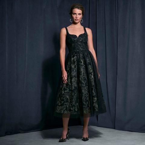 coast embroidered dress