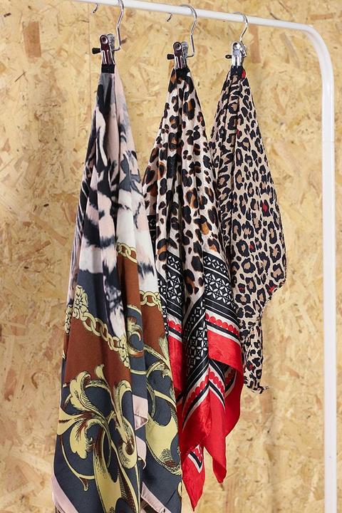 Urban Renewal Vintage Animal Print Scarf - Assorted All At Urban Outfitters