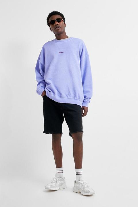 lilac crew neck sweatshirt