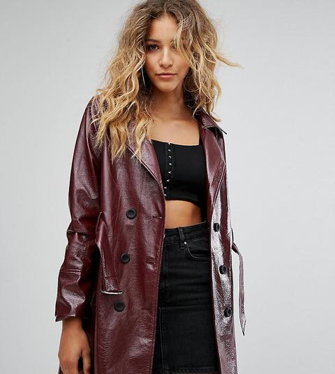 Trenca De Vinilo De Missguided