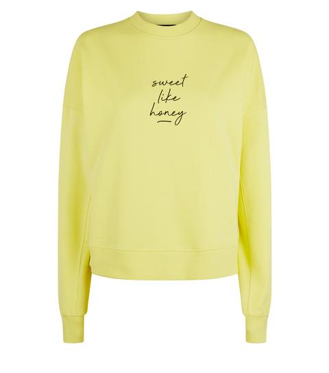 honey yellow sweatshirt