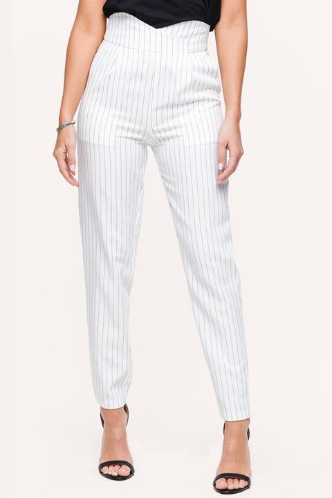 Chic High Waisted - White