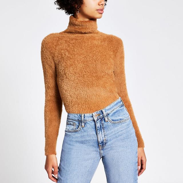 river island fluffy jumper