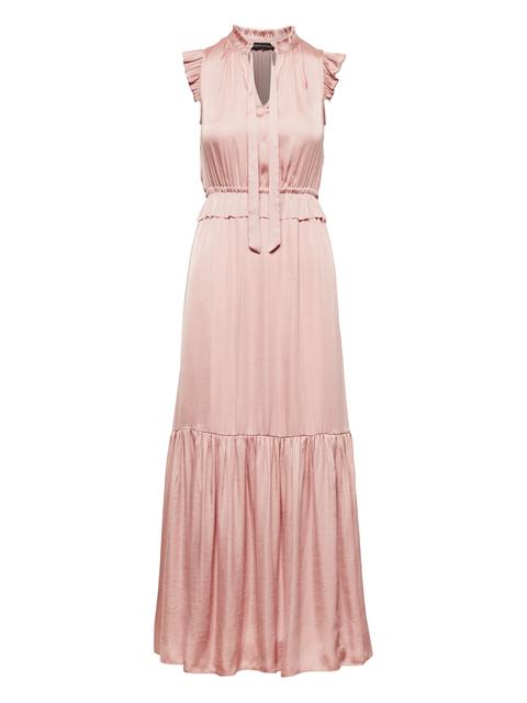 banana republic peach dress