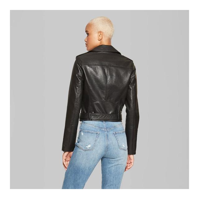 wild fable leather jacket