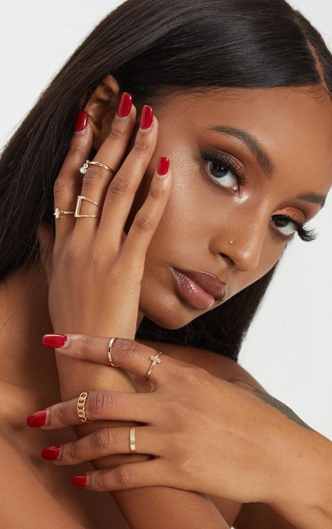 Gold Multi Pack Rings