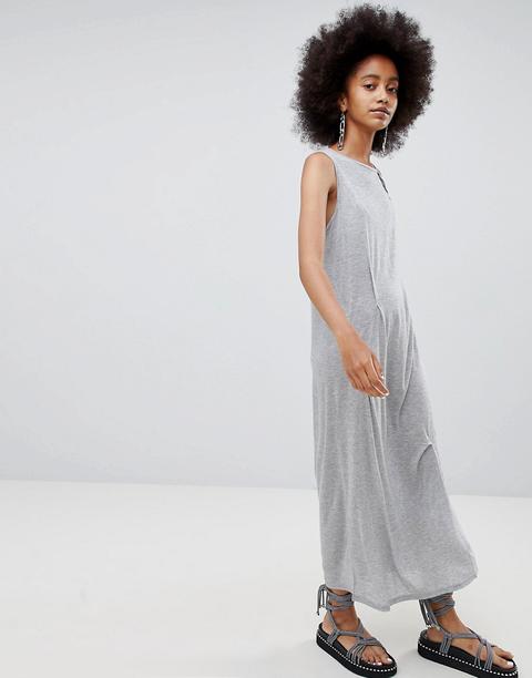 Cheap Monday - Use - Vestito Lungo - Grigio