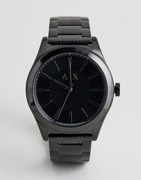 Armani Exchange Uomo - Orologio In Acciaio Inossidabile - Nero