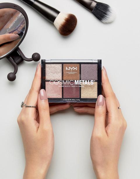 Nyx Professional Makeup - Cosmic Metals - Palette Di Ombretti - Multicolore