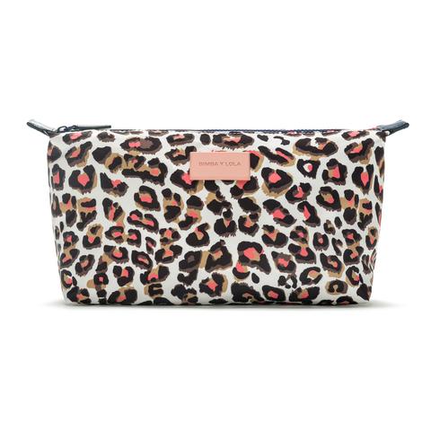 Neceser Grande Leopard Beige