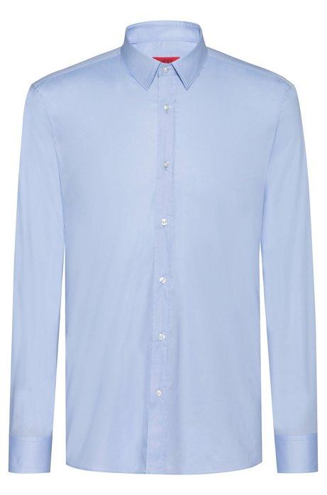 Camicia Extra Slim Fit In Cotone Elasticizzato