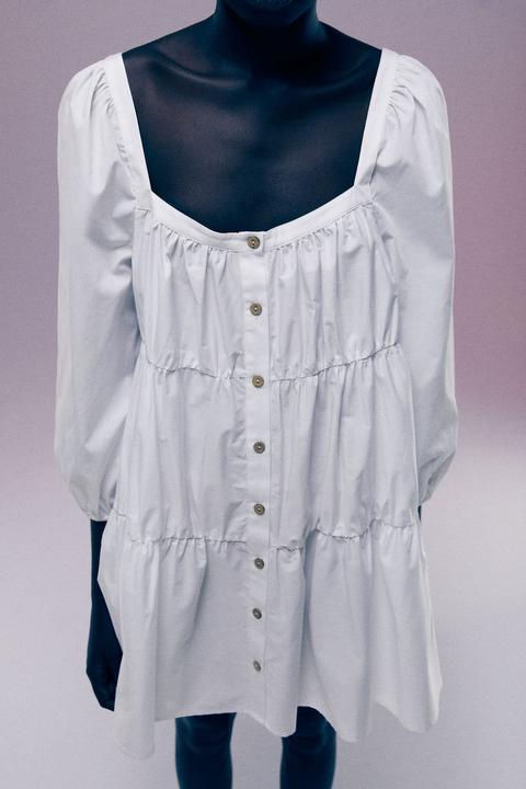 Vestido Mini Popelín