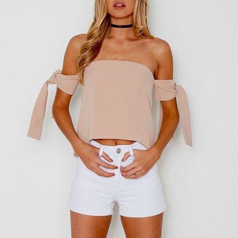 Leila Whimsical Tube Blouse