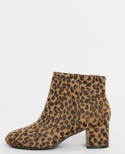 Botines De Leopardo