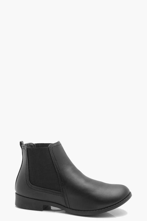 Pull On Chelsea Boots