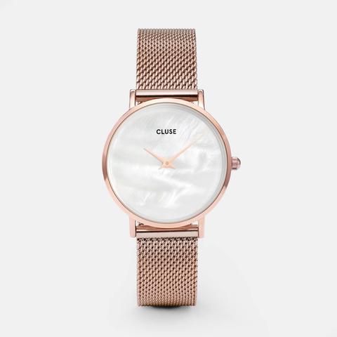 Minuit La Perle Mesh Rose Gold/white Pearl