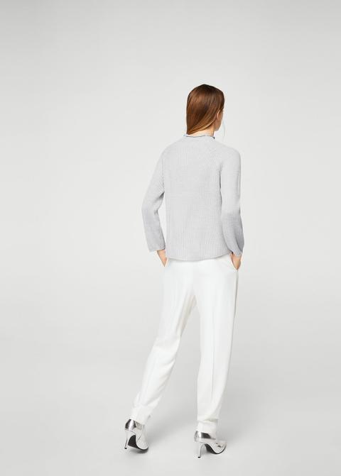 Pullover Dettaglio Collo