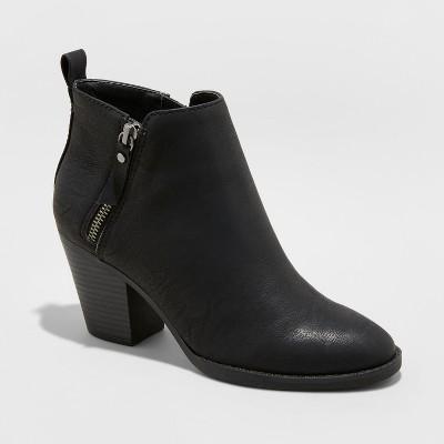 Women's Jameson Double Zipper Bootie - Universal Thread