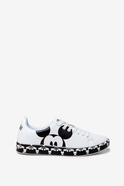 Sneakers Print Mickey Mouse