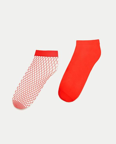 Pack 2 Calcetines Rejilla