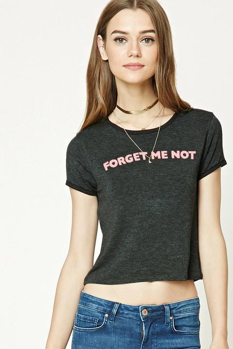 Forget Me Not Ringer Tee