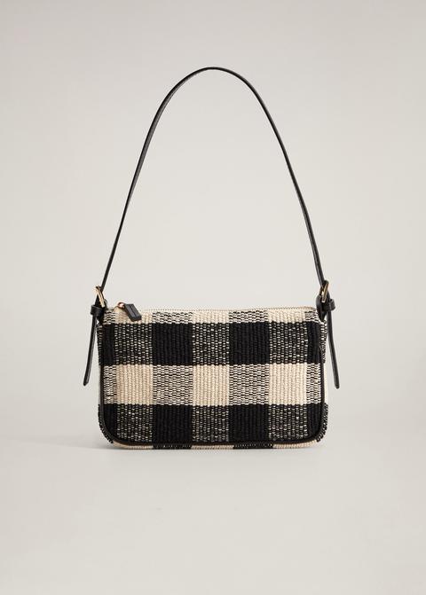 Bolso Baguette Cuadros