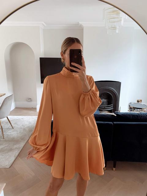 Ani Asymmetric Smock Dress